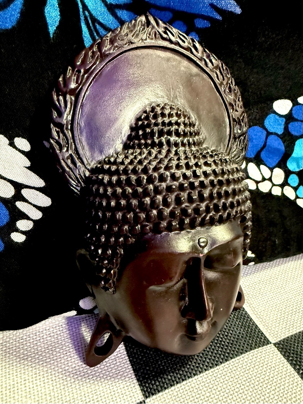 Eastern Enlightenment Buddha Head Wall Decor - Picture 5 of 7
